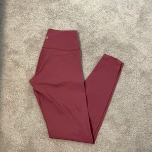 Pink lululemon leggings